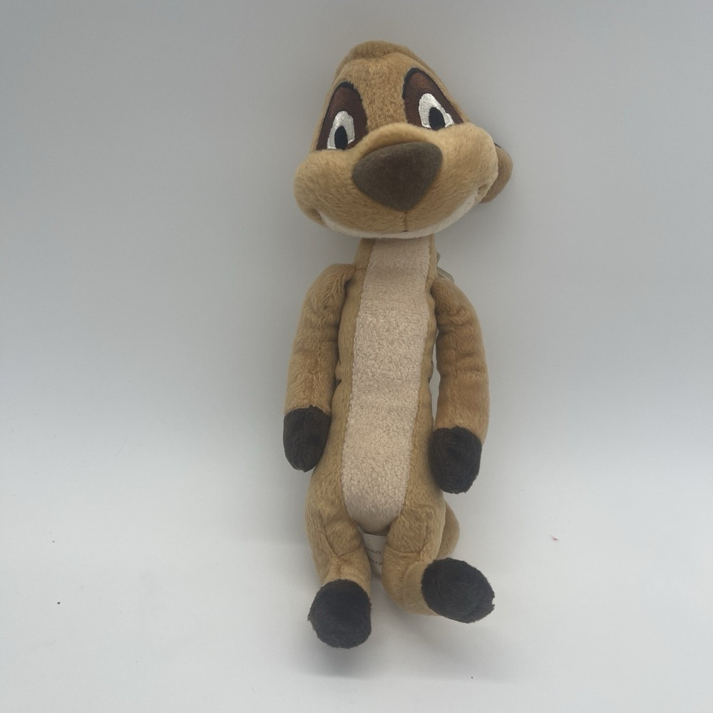 Walt Disney World Mini Bean Bag Timon 10" Plush‎ Toy New Lion King NWT